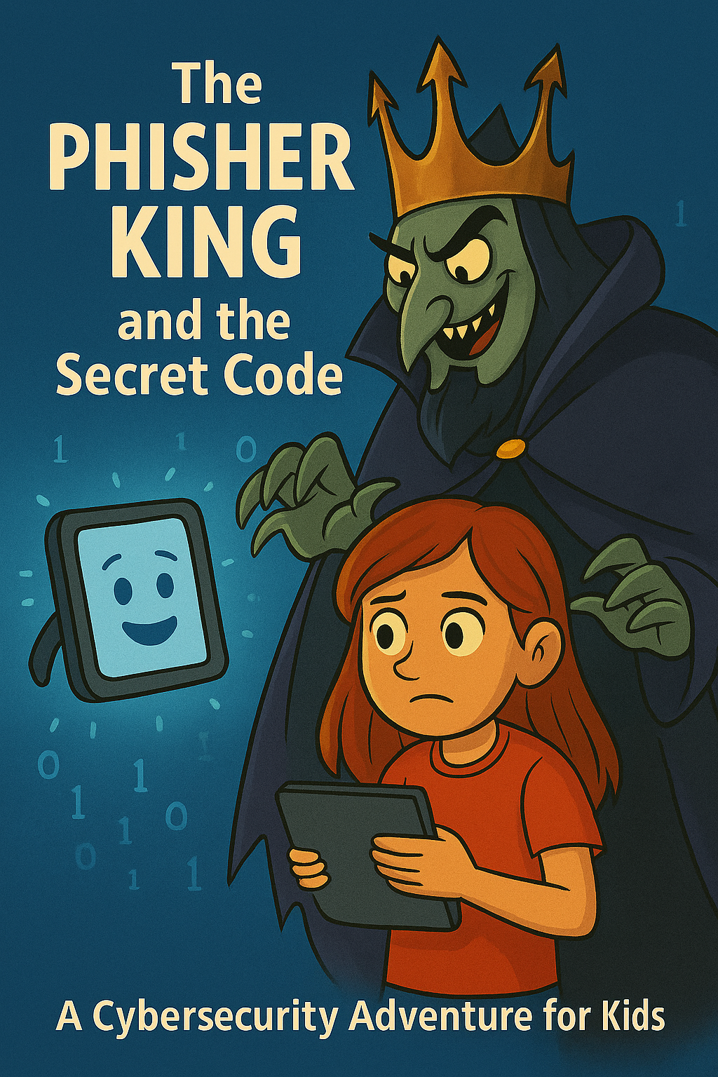 The Phisher King and the Secret Code — book cover